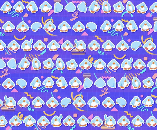 ✦Club Penguin Washi Tape