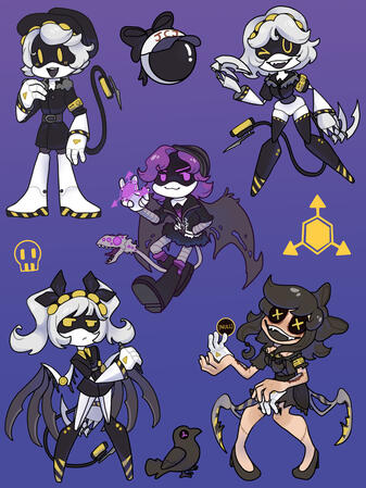 ✦Murder Drones Sticker Sheet