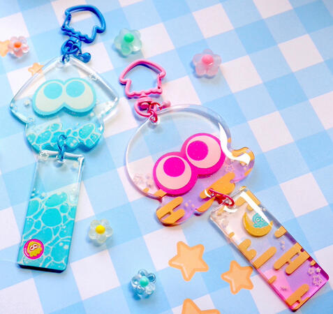 ✦Splatoon Wind Chime Charm