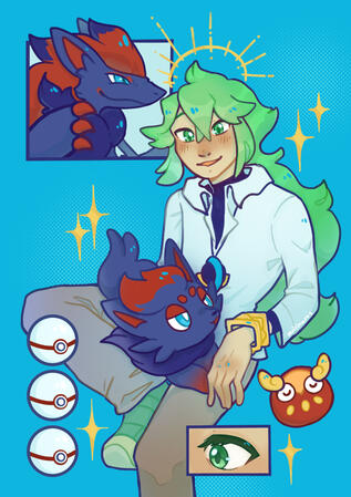 ✦N Pokemon Print