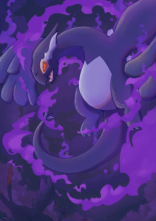 ✦Shadow Lugia Print